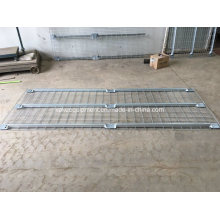 Heavy Duty Wire Mesh Decking for Three Upright Rack